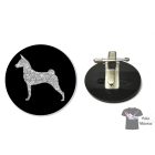 Basenji Ring Number Clip