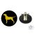 Bracco Italiano Ring Number Clip
