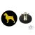 Brittany Spaniel Ring Number Clip
