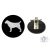 Central Asian Shepherd Ring Number Clip
