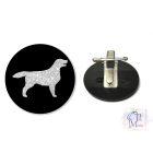 Flat Coated Retriever Ring Number Clip