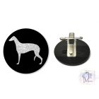 Greyhound Ring Number Clip