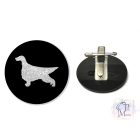 Irish Setter Ring Number Clip