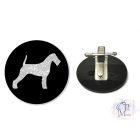 Irish Terrier Ring Number Clip