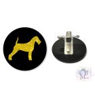 Irish Terrier Ring Number Clip