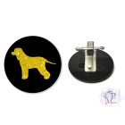 Irish Water Spaniel Ring Number Clip
