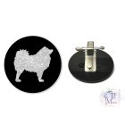 Japanese Spitz Ring Number Clip