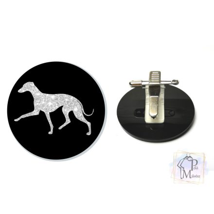 Italian Greyhound Ring Number Clip
