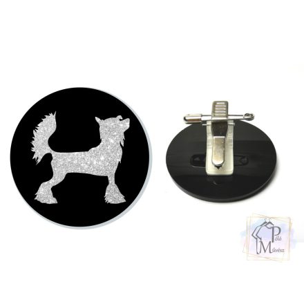 Chinese Creseted Ring Number Clip
