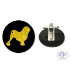 Lowchen Ring Number Clip