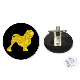 Lowchen Ring Number Clip