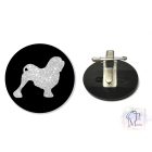 Lowchen Ring Number Clip