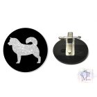 Alaskan Malamute Ring Number Clip