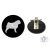 Pug Ring Number Clip