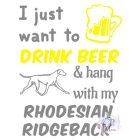 Rhodesian Ridgeback T-shirt - Rhodesian Ridgeback Shirt