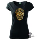 Dog Skull T-shirt - Sugar Skull