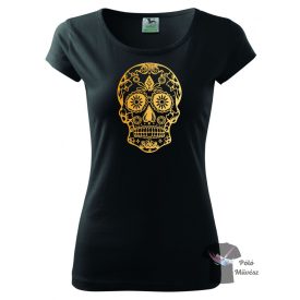 Dog Skull T-shirt - Sugar Skull
