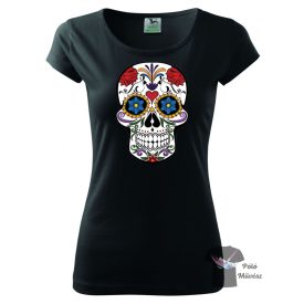 Dog Skull T-shirt - Sugar Skull