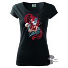 Dog Skull T-shirt - Sugar Skull