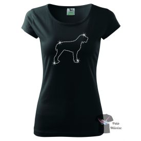   Spinone Italiano Rhinestone T-shirt - Spinone Italiano Crystal Shirt