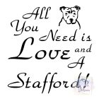 Staffordshire Bull Terrier T-shirt - Staffordshire Bull Terrier Shirt