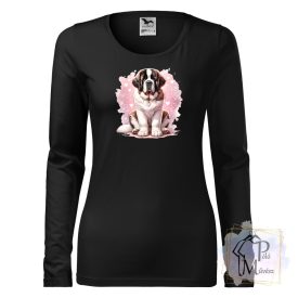 Valentine Day Saint Bernard T-shirt - St Bernard Shirt