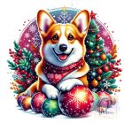 Welsh Corgi Christmas T-shirt - Welsh Corgi Shirt