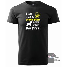West Highland White Terrier T-shirt - Westie Shirt
