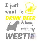 West Highland White Terrier T-shirt - Westie Shirt