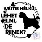 West Highland White Terrier T-shirt - Westie Shirt