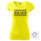 Christmas West Highland White Terrier T-shirt - Westie Shirt