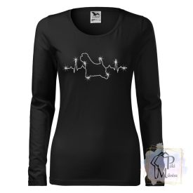   West Highland White Terrier Rhinestone T-shirt - Westie Crystal Shirt