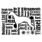 Christmas Whippet T-shirt - Whippet Shirt