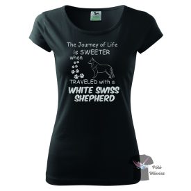 White Swiss Shepherd T-shirt - White Swiss Shepherd Shirt