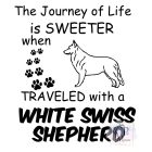 White Swiss Shepherd T-shirt - White Swiss Shepherd Shirt