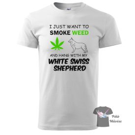White Swiss Shepherd T-shirt - White Swiss Shepherd Shirt