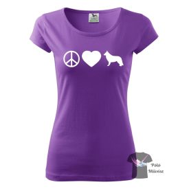 White Swiss Shepherd T-shirt - White Swiss Shepherd Shirt