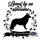 White Swiss Shepherd T-shirt - White Swiss Shepherd Shirt