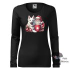 Christmas White Swiss Shepherd T-shirt - White Swiss Shepherd Shirt