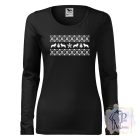 Christmas White Swiss Shepherd T-shirt - White Swiss Shepherd Shirt