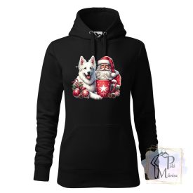   Christmas White Swiss Shepherd T-shirt - White Swiss Shepherd Shirt