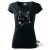 White Swiss Shepherd Rhinestone T-shirt - White Swiss Shepherd Crystal Shirt