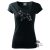 White Swiss Shepherd Rhinestone T-shirt - White Swiss Shepherd Crystal Shirt