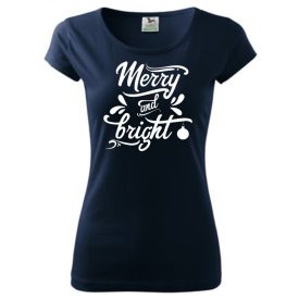 Christmas T-shirt - Merry and bright