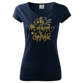 Christmas T-shirt - Season to Sparkle