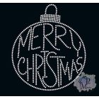 Merry Christmas Rhinestone T-shirt  - Merry Christmas Crystal Shirt