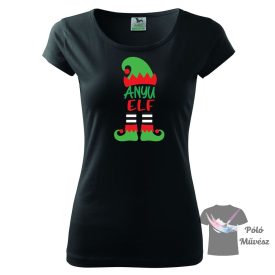 Mom Elf Christmas T-shirt 