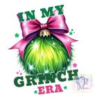 In My Grinch Era Christmas T-shirt - Christmas Coffee Hoodie