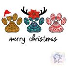 Dog paws christmasT-shirt 