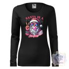 Santa is a Swiftie Póló - Christmas  T-shirt 
